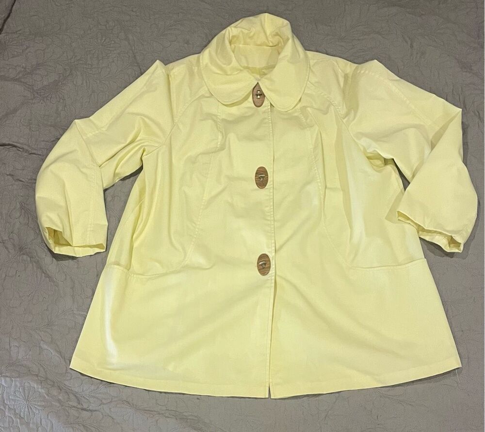 Montgomery Ward Yellow Vintage Jacket 2X